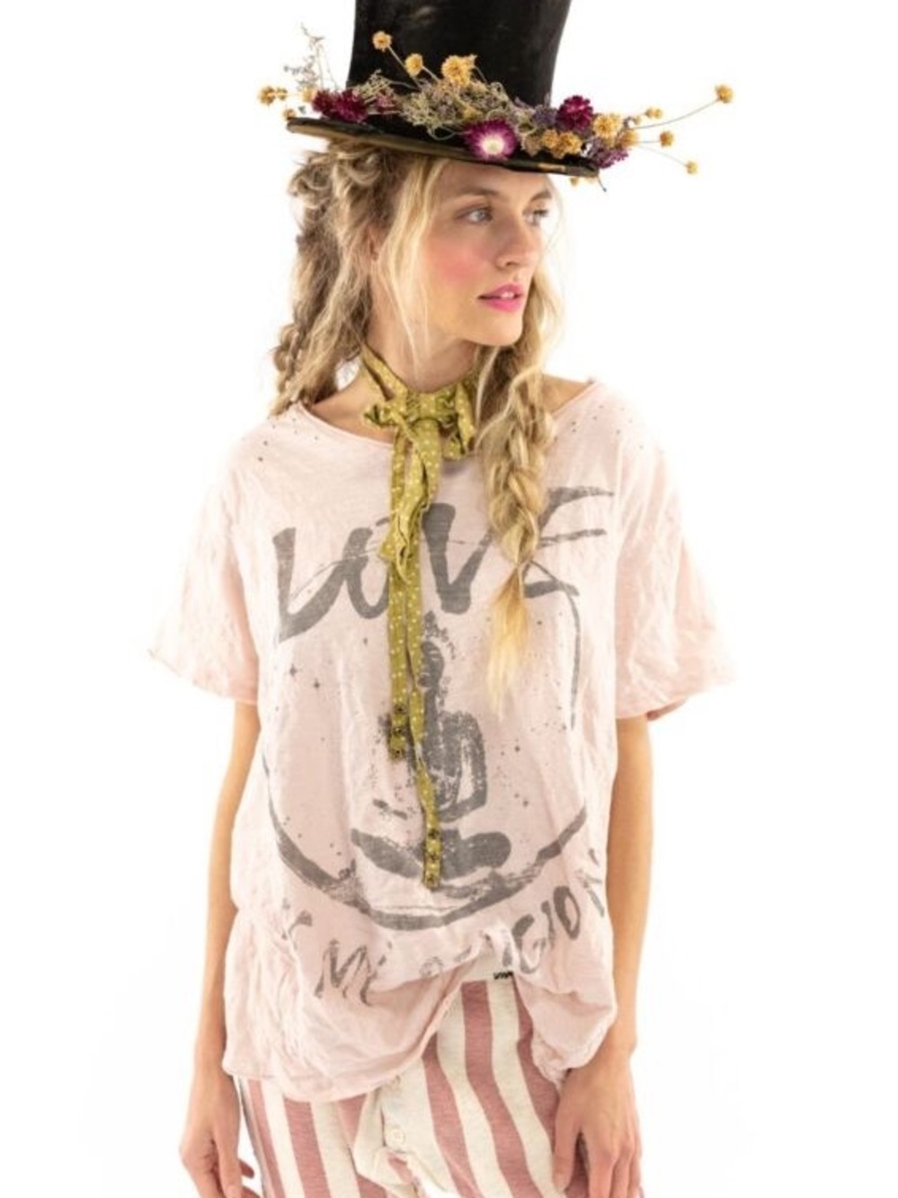 🌟RARE Magnolia Pearl Love is My Religion Ozzy Shirt “Molly” Color